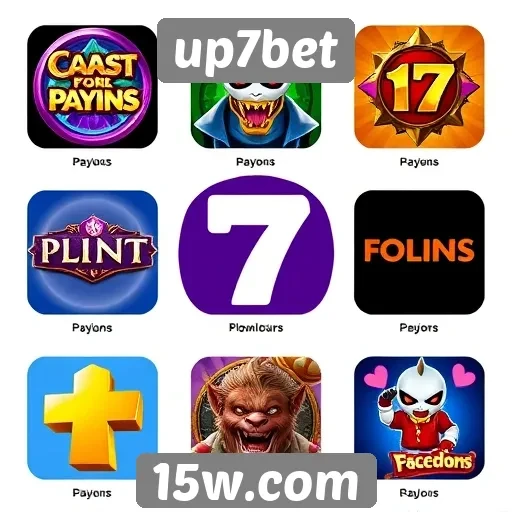Comparativo de jogos disponíveis na plataforma up7bet